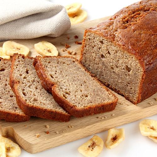 Budín de bananas